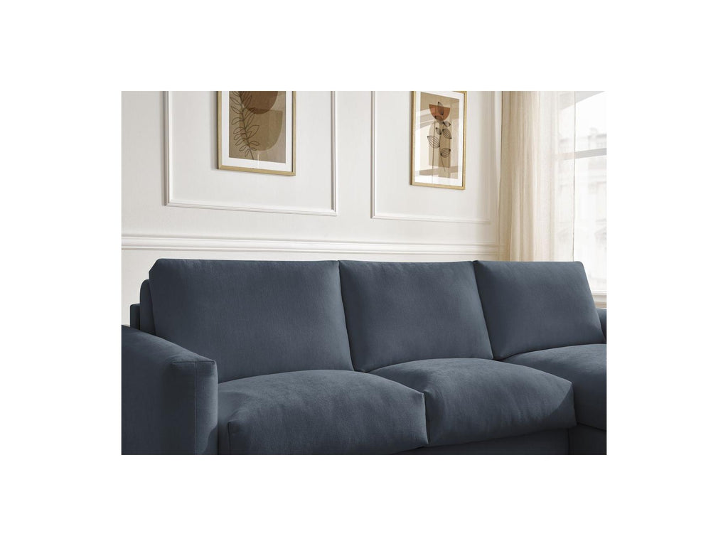 Cocoone - Canapé D'Angle Réversible Convertible Nouveau Ouverture Express - Tissu Lisse