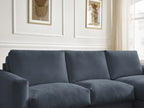 Cocoone - Canapé D'Angle Réversible Convertible Nouveau Ouverture Express - Tissu Lisse
