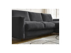 Cocoone - Canapé D'Angle Réversible Convertible Nouveau Ouverture Express - Tissu Lisse