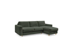 Cocoone - Canapé D'Angle Réversible Convertible Nouveau Ouverture Express - Tissu Lisse
