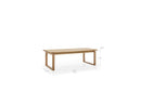 Marin - Set With Oak Color Dining Table + 6 Gabin Armchairs - Corduroy