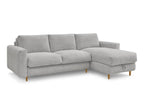 Cocoone - Canapé D'Angle Réversible Convertible Nouveau Ouverture Express - Tissu Bouclette