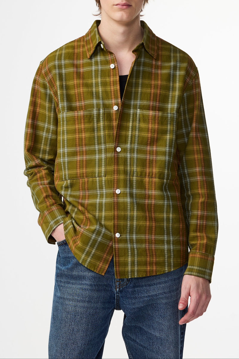 Chemise Freddy Pkt - Green Check