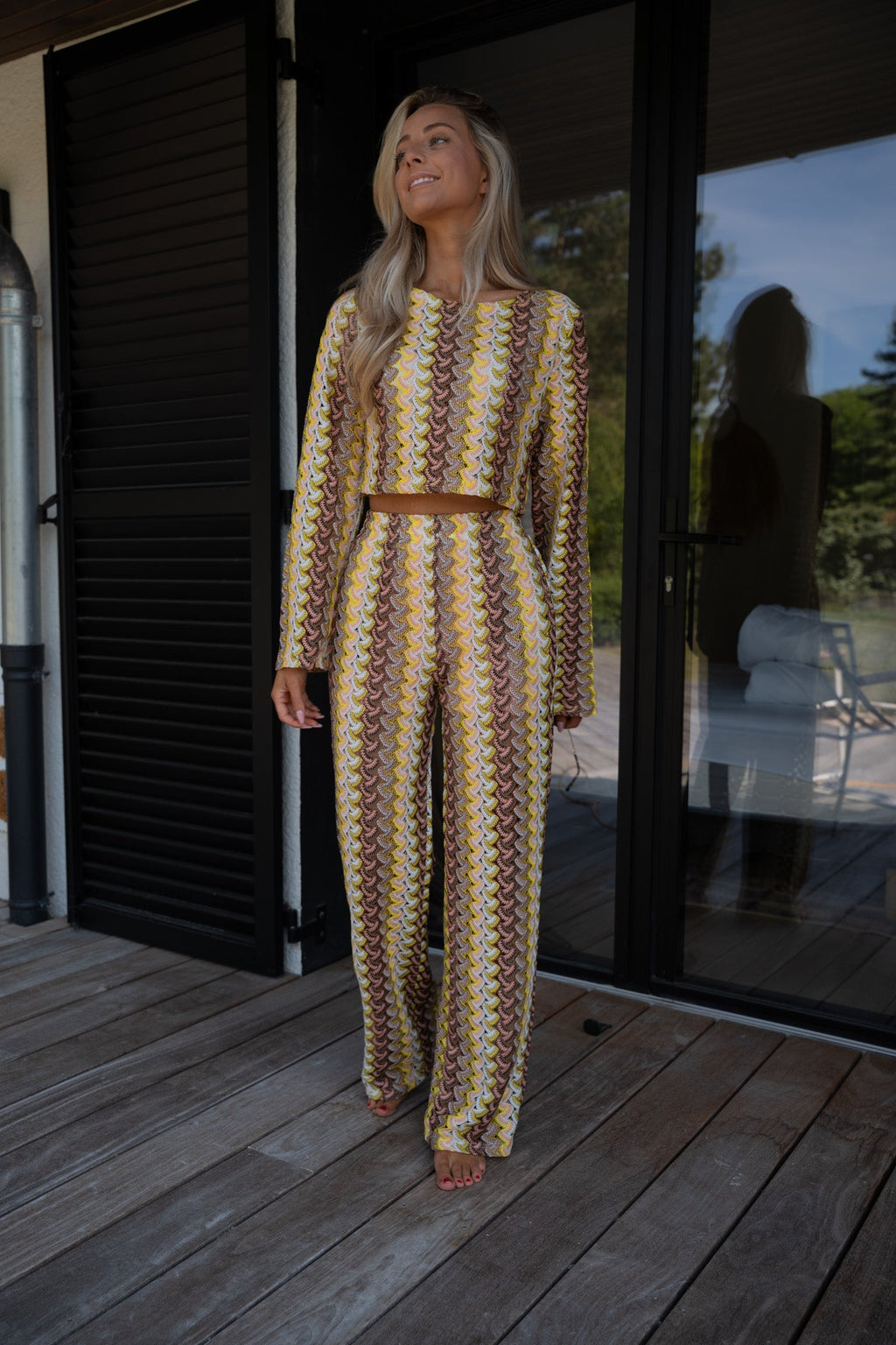 Blouse Brodée Yolande - Jaune
