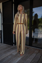 Blouse Brodée Yolande - Jaune