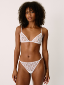 Triangle Link Ultra Lace White Dentelle