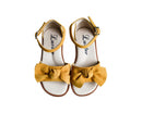 Nu-Pieds Noeud - Moutarde - Fille