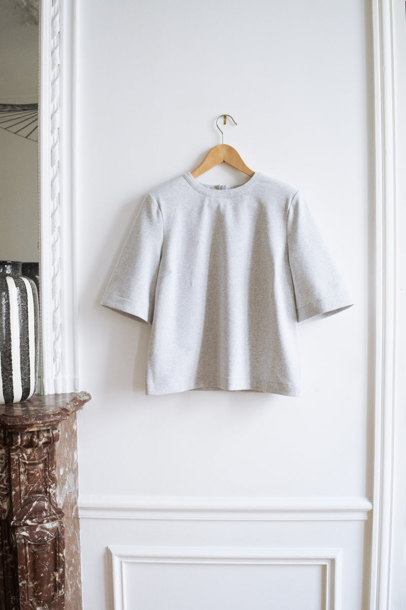 Top Le Nathaniel - Gris