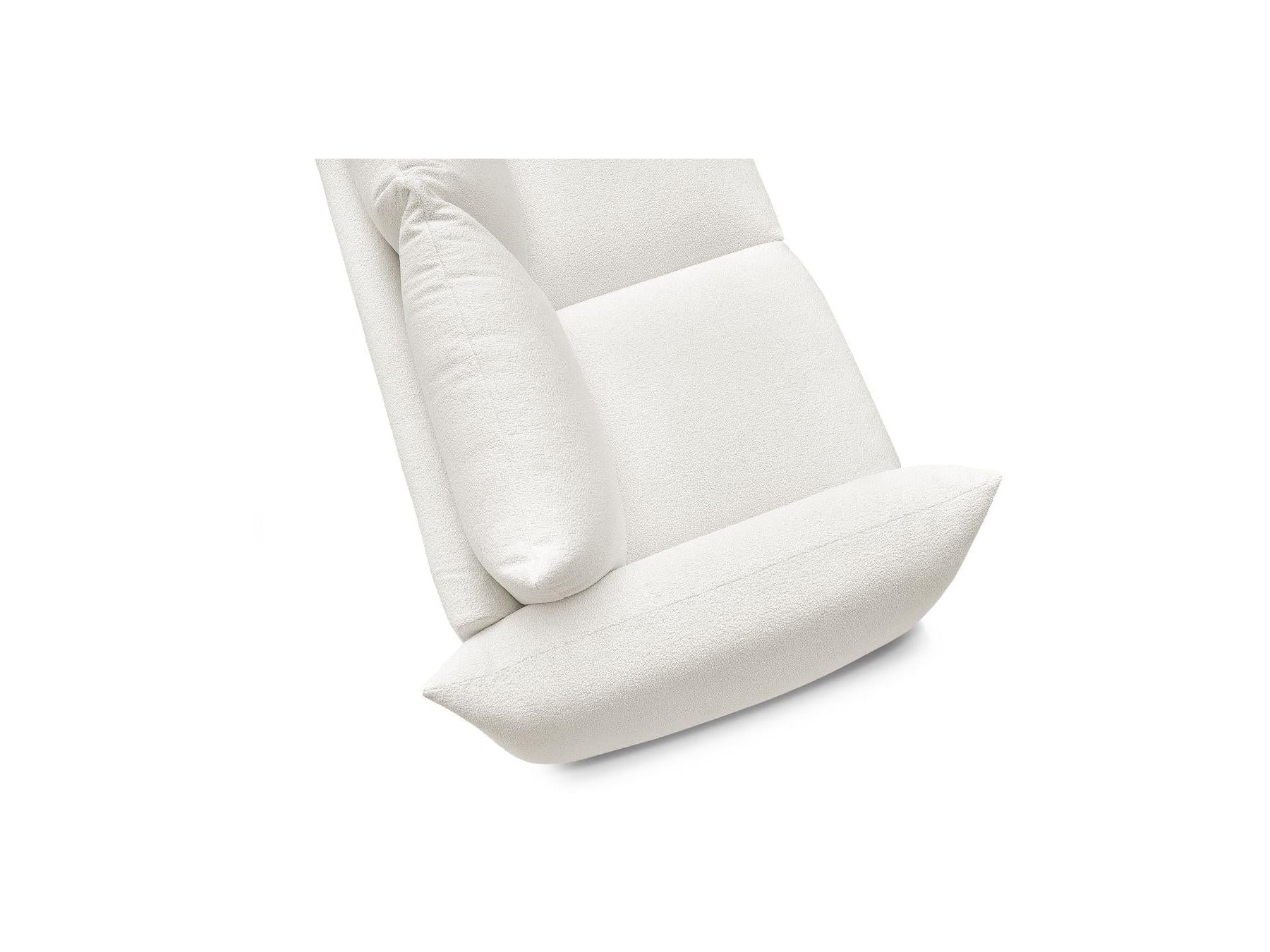 Ernest - Canapé Droit Fixe 2 Places - Tissu Bouclette