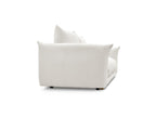 Ernest - Canapé Droit Fixe 2 Places - Tissu Bouclette