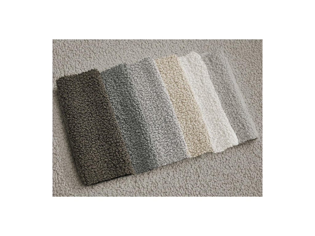 Ernest - Canapé Droit Fixe 2 Places - Tissu Bouclette