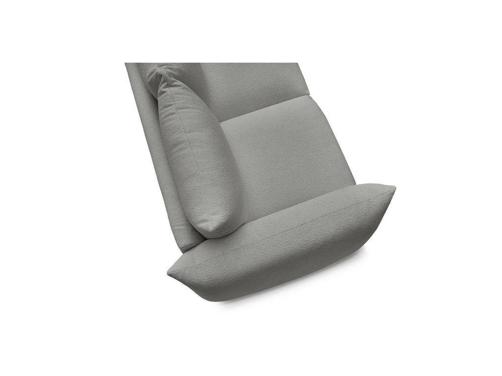 Ernest - Canapé Droit Fixe 2 Places - Tissu Bouclette