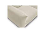 Ernest - Canapé Droit Fixe 3 Places - Tissu Bouclette