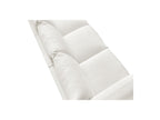 Ernest - Canapé Droit Fixe 3 Places - Tissu Bouclette