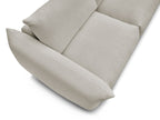 Ernest - Canapé Droit Fixe 2 Places - Tissu Bouclette