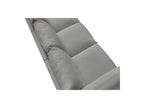 Ernest - Canapé Droit Fixe 3 Places - Tissu Bouclette