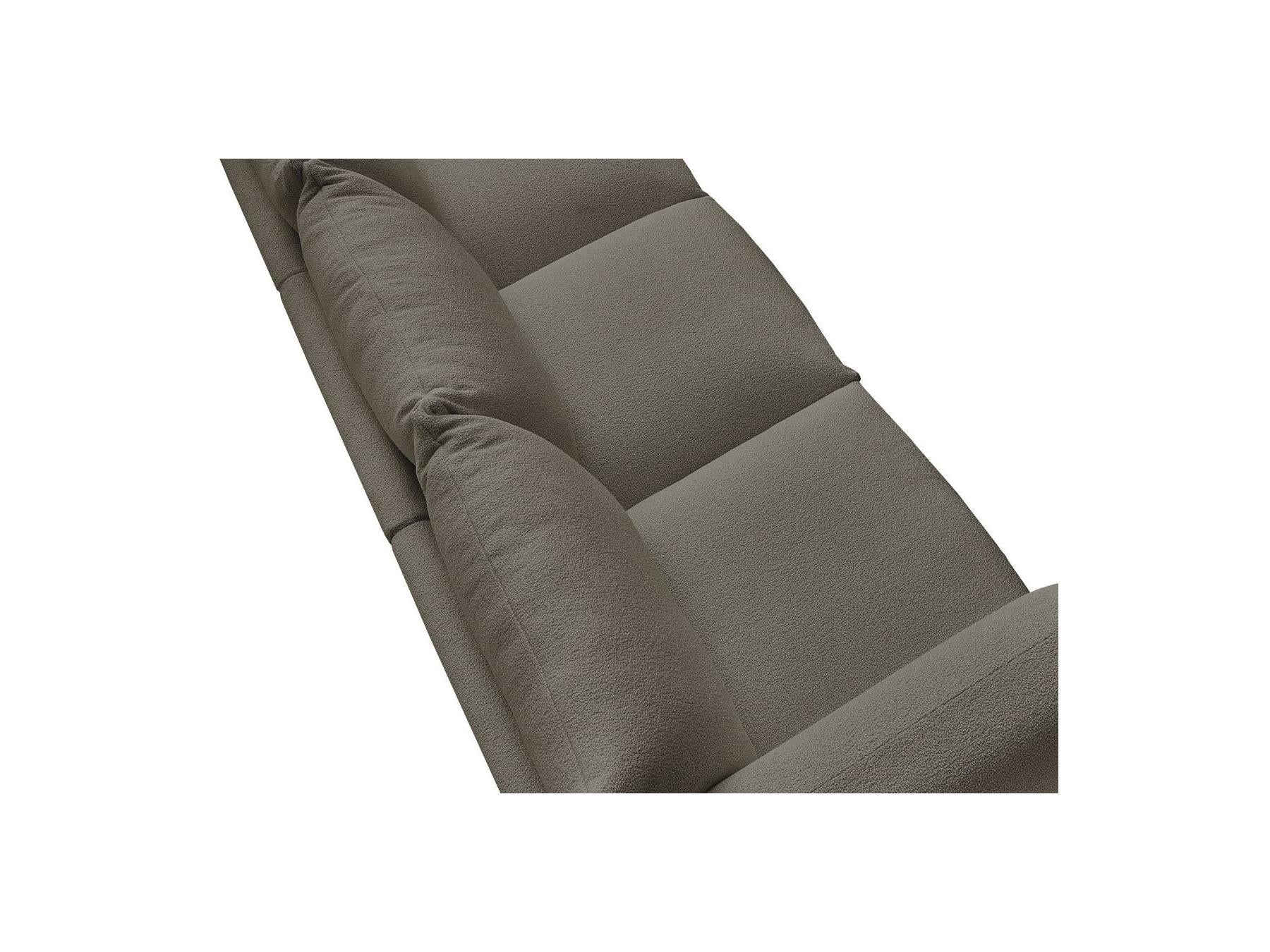 Ernest - Canapé Droit Fixe 3 Places - Tissu Bouclette