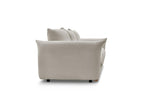Ernest - Canapé Droit Fixe 3 Places - Tissu Bouclette
