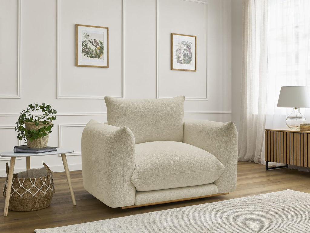 Ernest - Fauteuil - Tissu Bouclette