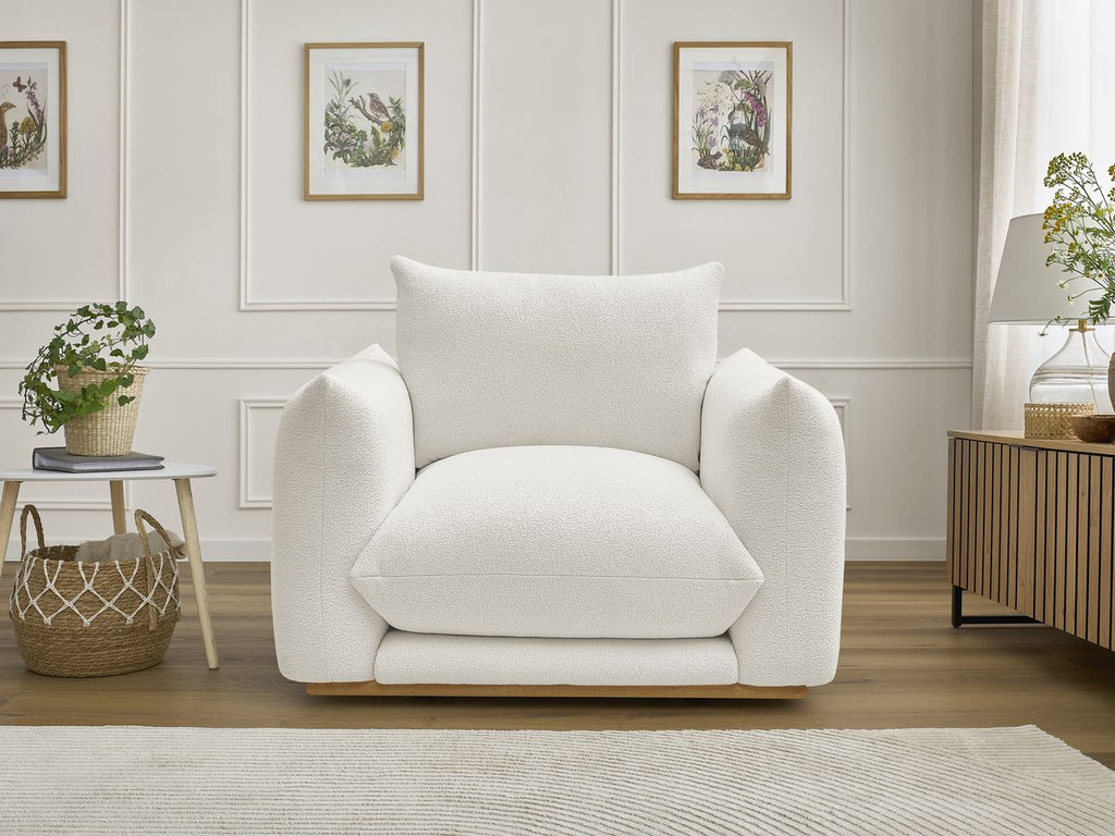 Ernest - Fauteuil - Tissu Bouclette