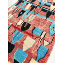 Tapis Berbère Marocain Boujaad - Multicolore