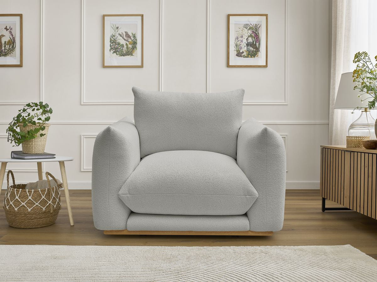 Ernest - Fauteuil - Tissu Bouclette