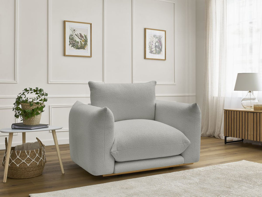 Ernest - Fauteuil - Tissu Bouclette