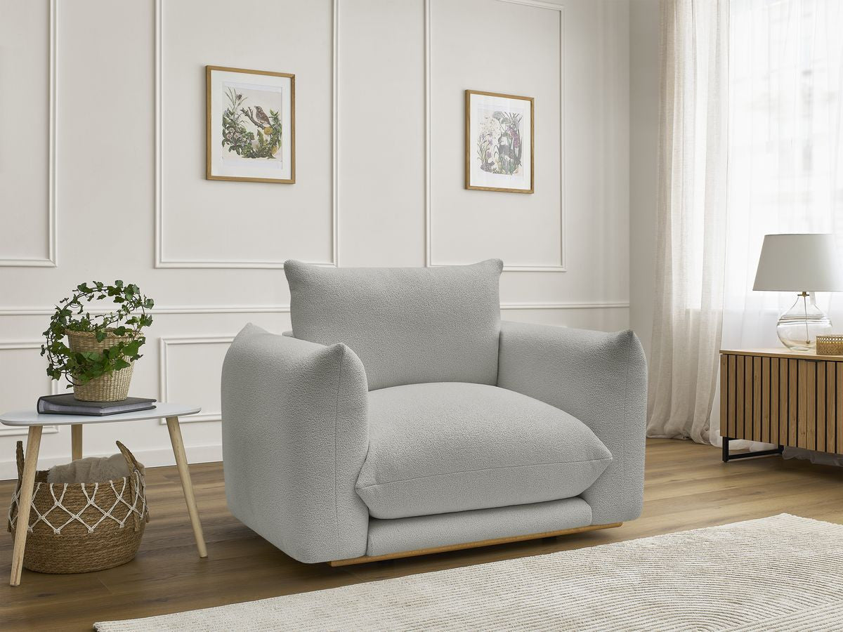 Ernest - Fauteuil - Tissu Bouclette