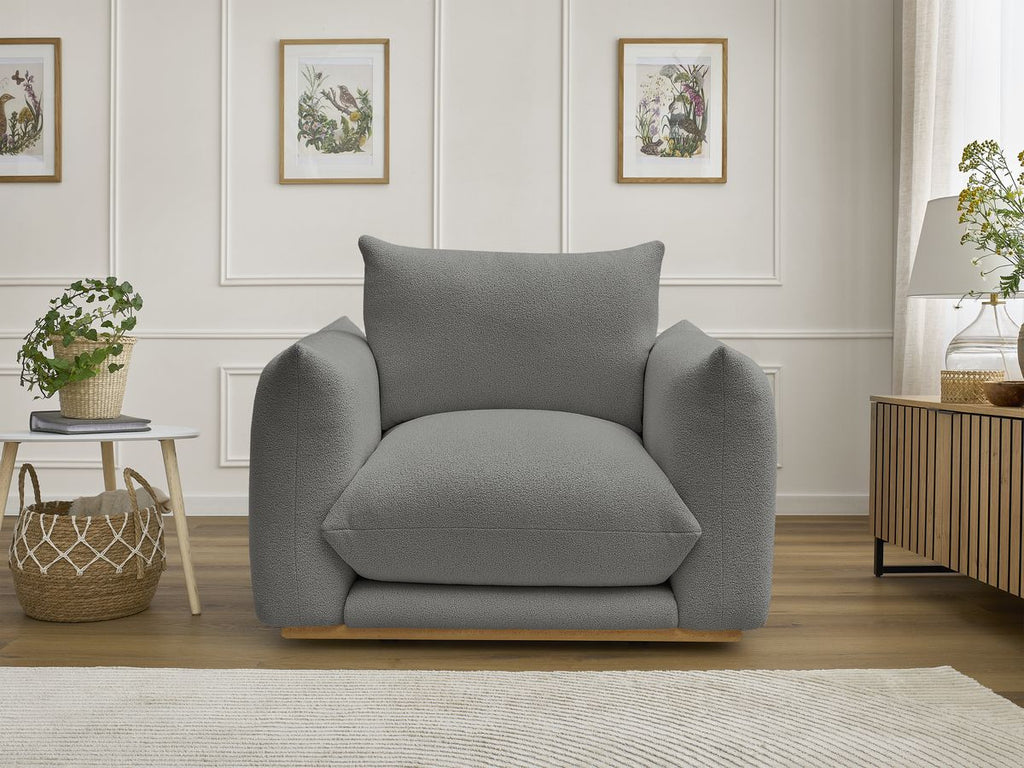 Ernest - Fauteuil - Tissu Bouclette
