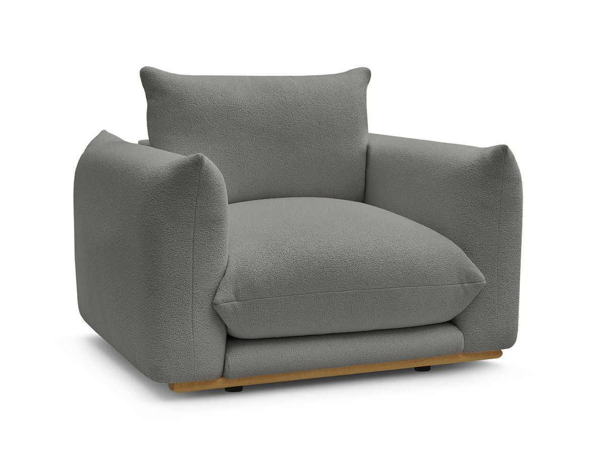 Ernest - Fauteuil - Tissu Bouclette