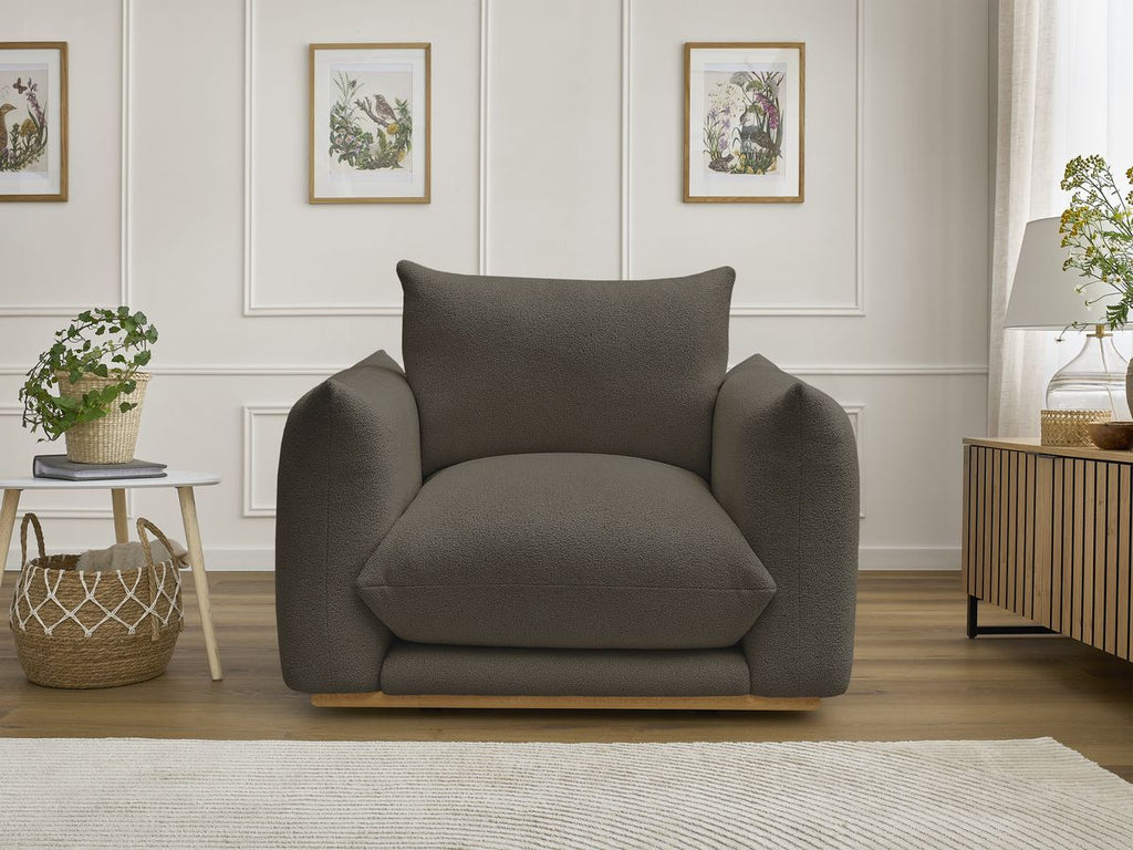 Ernest - Fauteuil - Tissu Bouclette