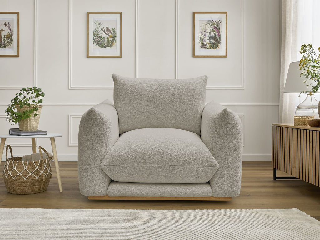 Ernest - Fauteuil - Tissu Bouclette
