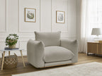 Ernest - Fauteuil - Tissu Bouclette