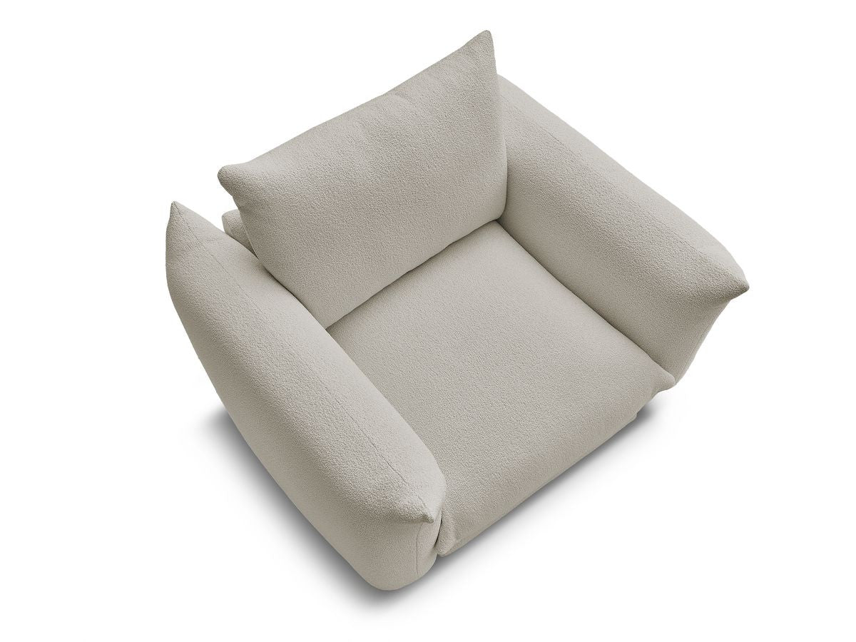 Ernest - Fauteuil - Tissu Bouclette