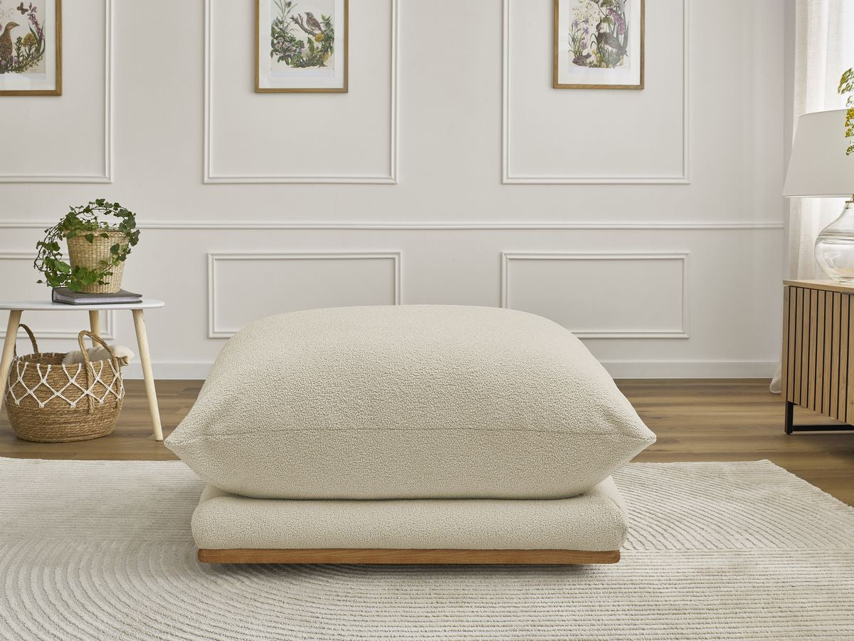 Ernest - Pouf - Tissu Bouclette
