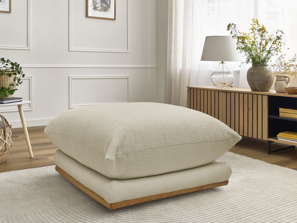 Ernest - Pouf - Tissu Bouclette