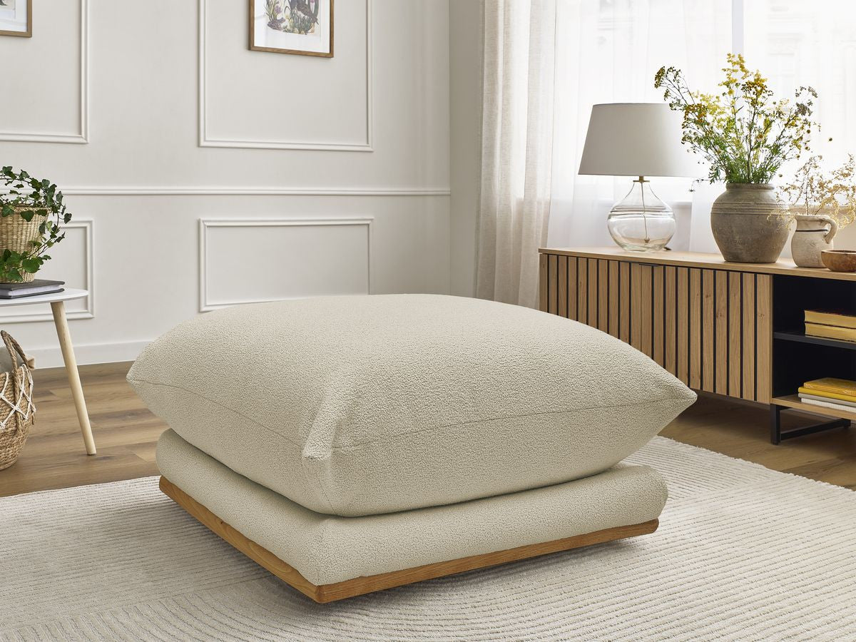 Ernest - Pouf - Tissu Bouclette