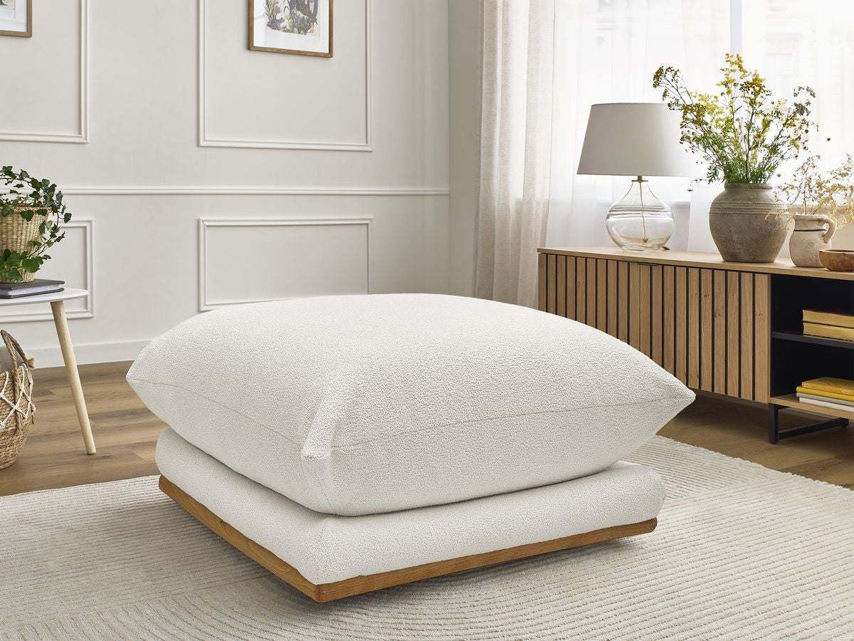 Ernest - Pouf - Tissu Bouclette