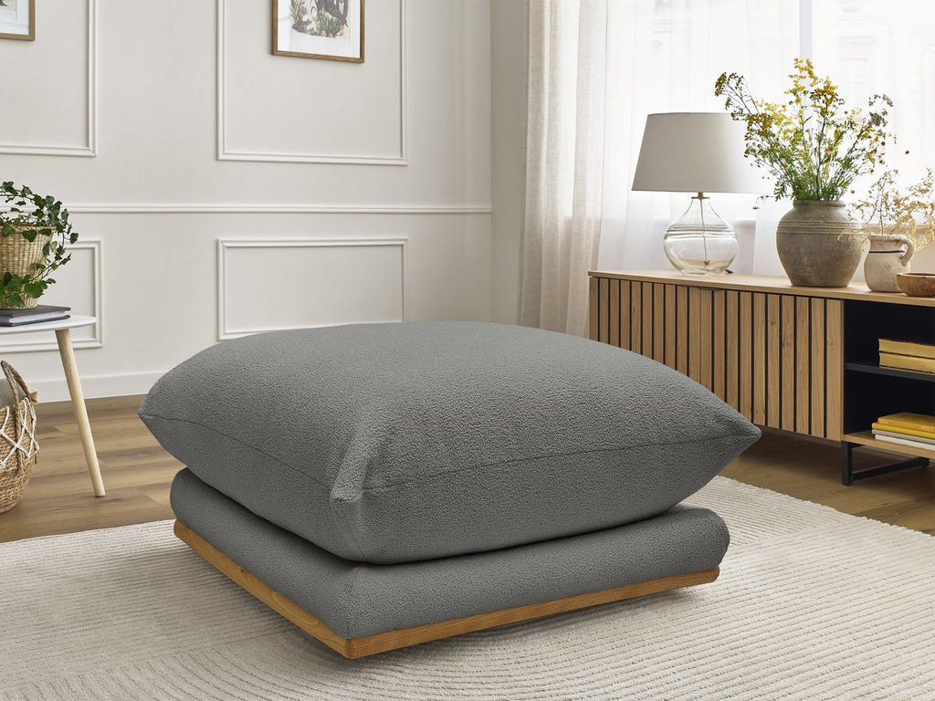 Ernest - Pouf - Tissu Bouclette
