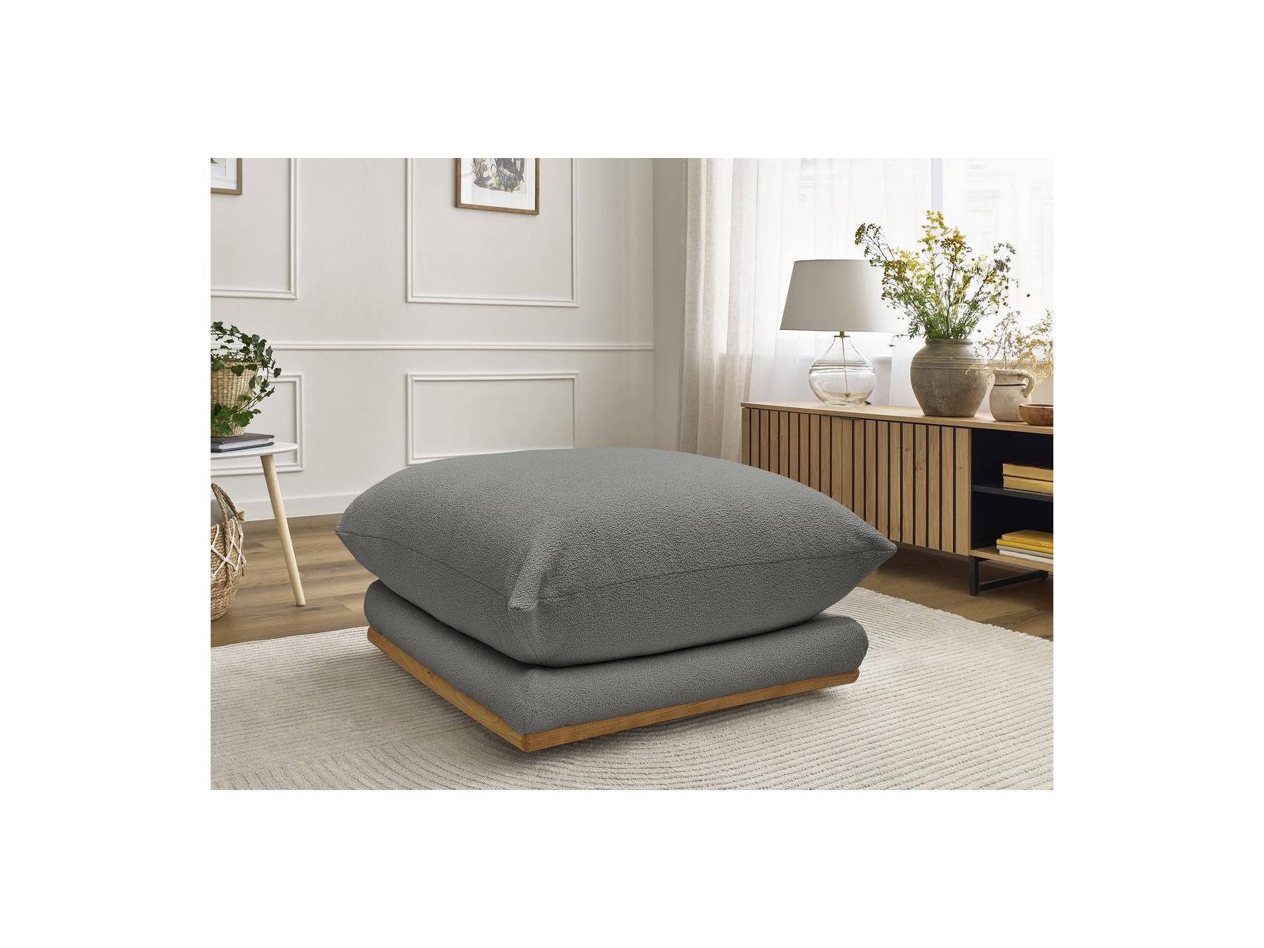 Ernest - Pouf - Tissu Bouclette