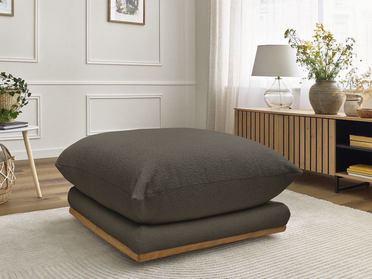 Ernest - Pouf - Tissu Bouclette
