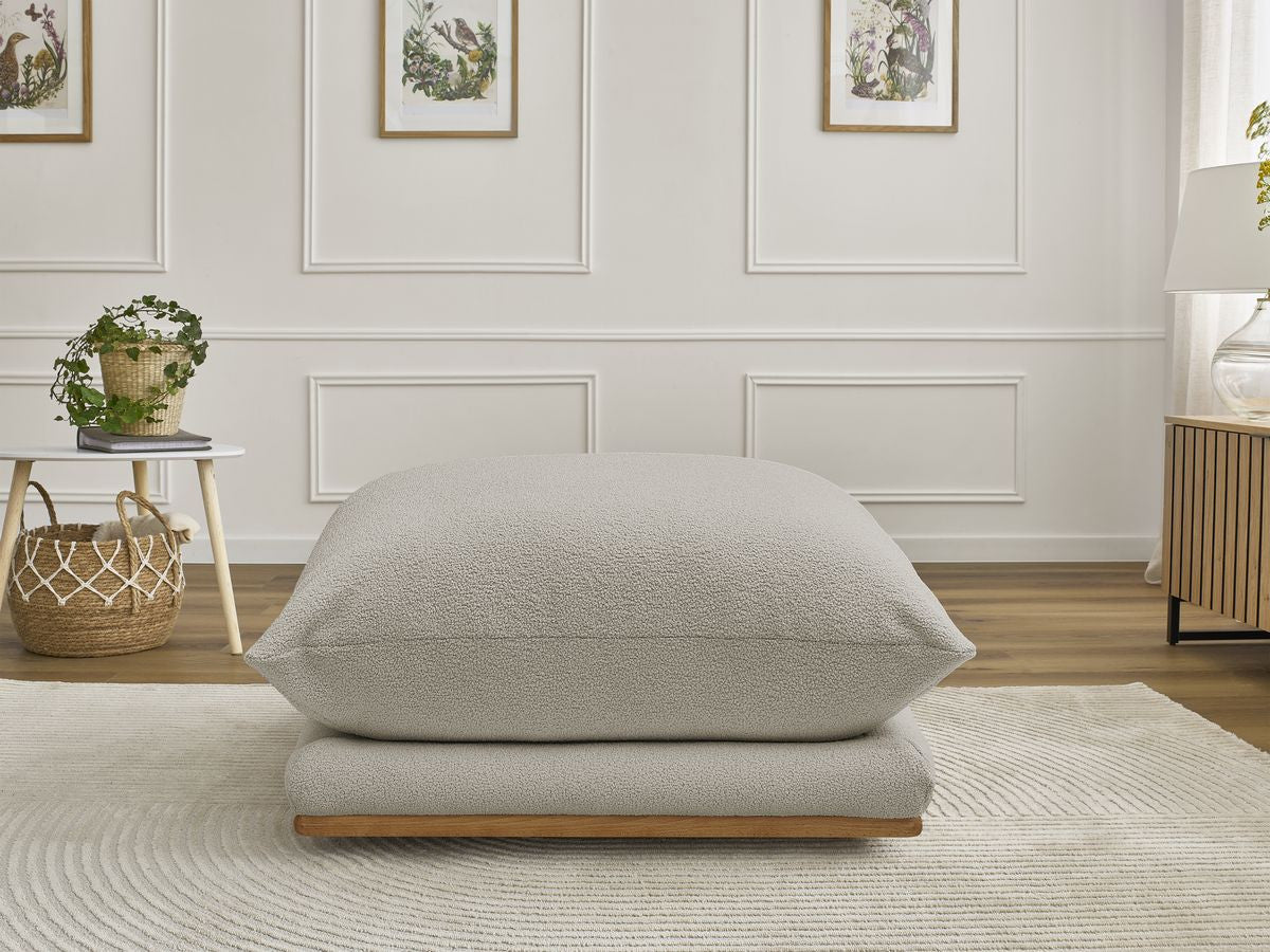 Ernest - Pouf - Tissu Bouclette