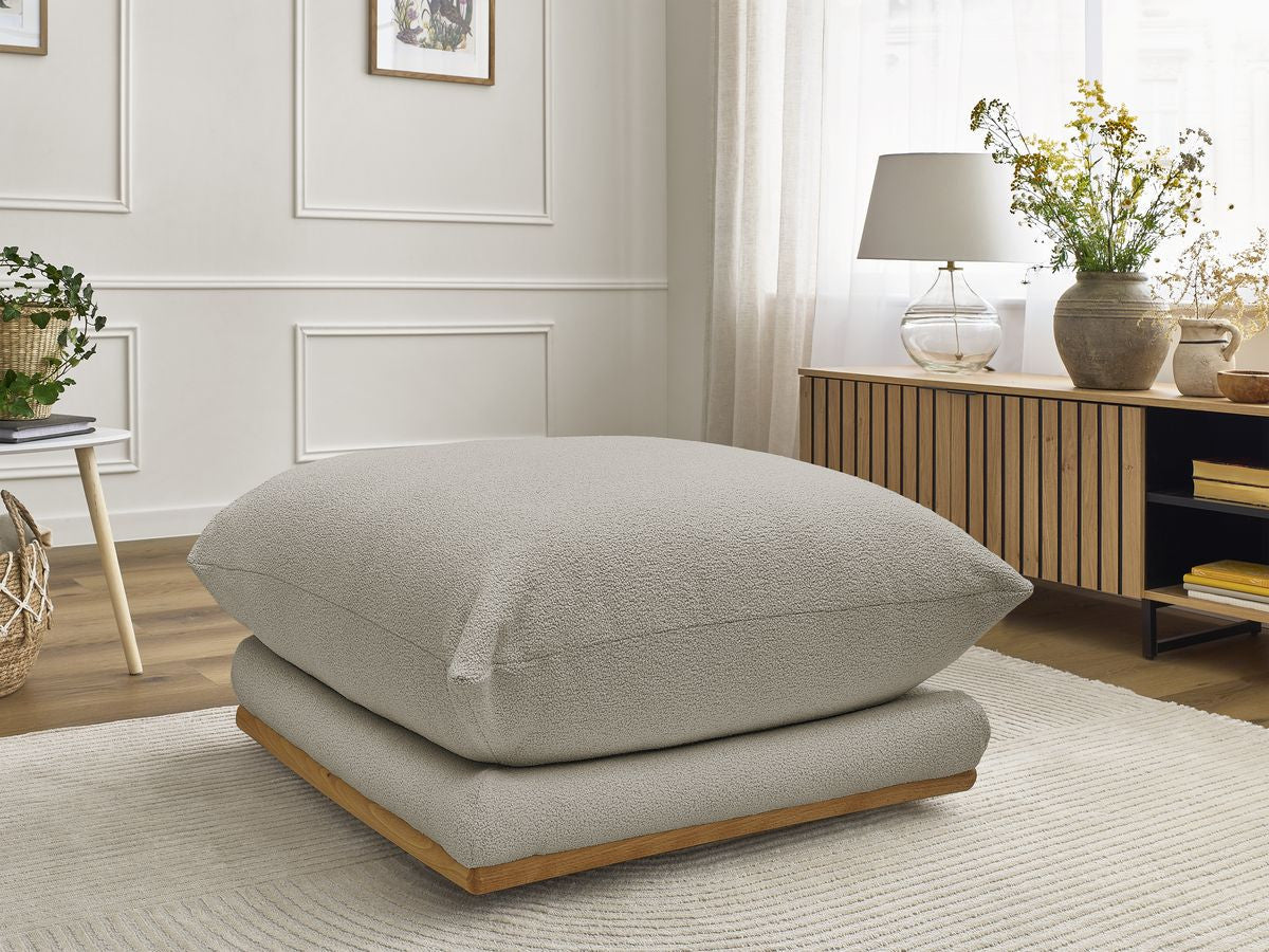 Ernest - Pouf - Tissu Bouclette