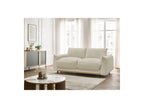 Ernest - Canapé Droit Convertible 3 Places - Tissu Bouclette