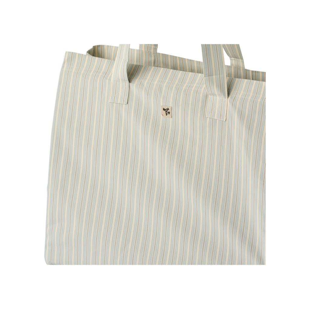 Borsa shopper Ville - Righe blu oceano