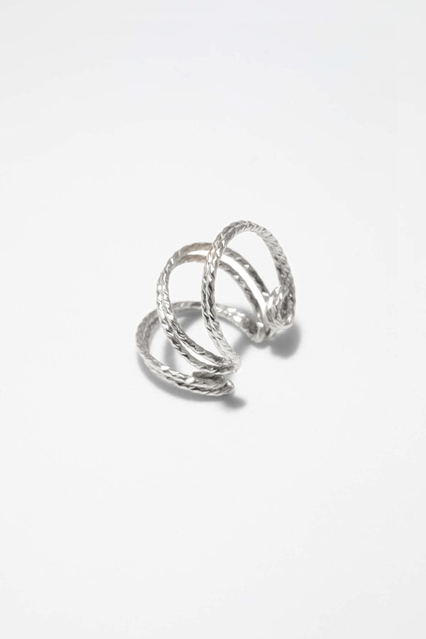 Falso Piercing Triple Conch - Eclat - Plata
