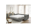 Ernest - Canapé Droit Convertible 3 Places - Tissu Bouclette