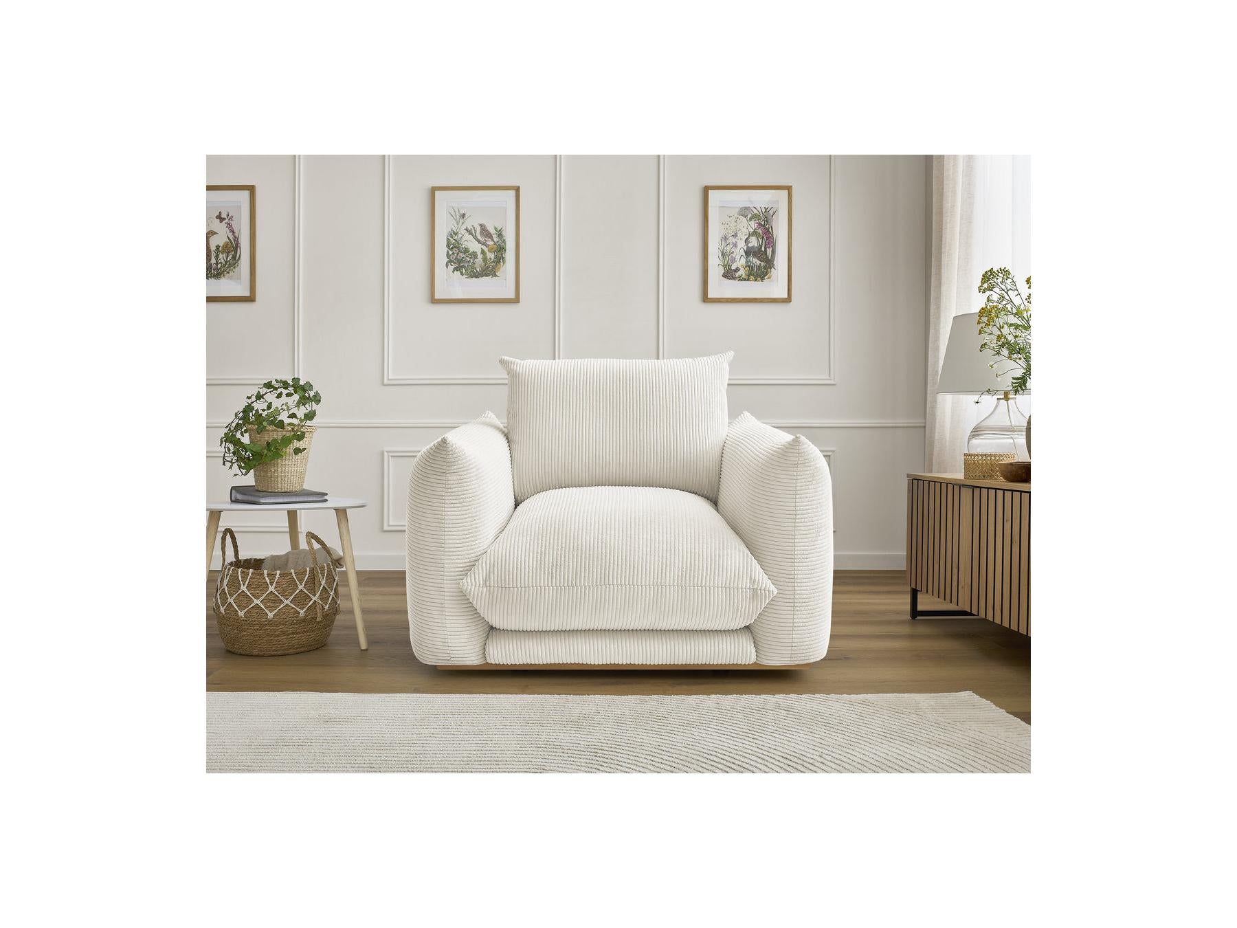 Ernest - Armchair - Corduroy Fabric