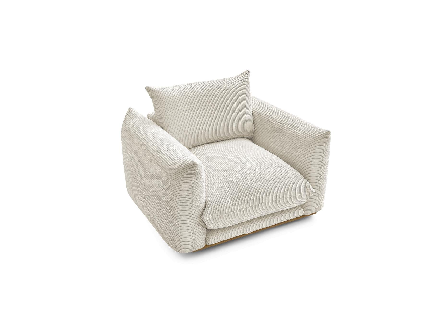 Ernest - Armchair - Corduroy Fabric