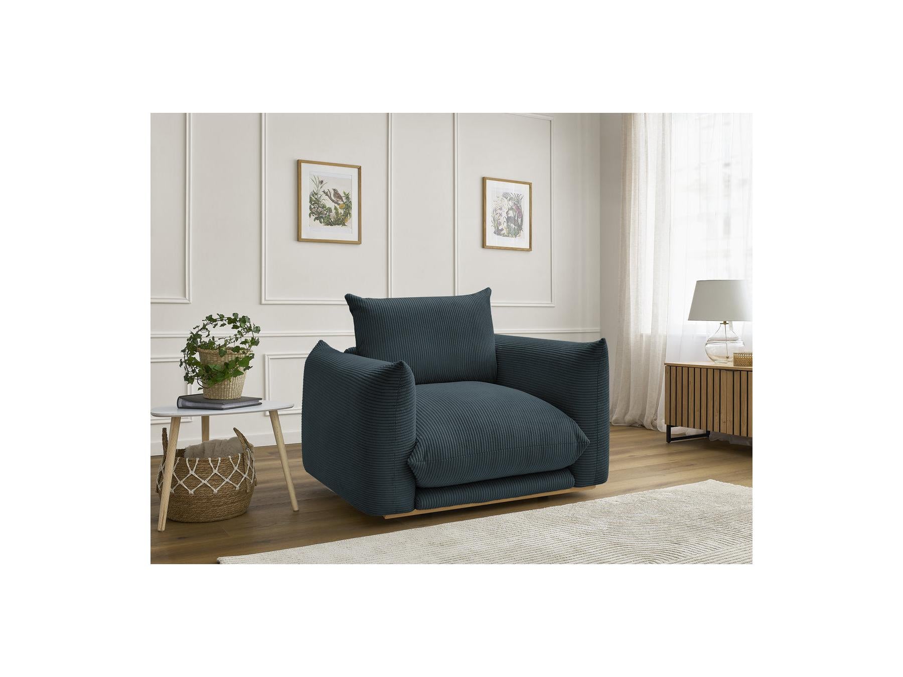 Ernest - Armchair - Corduroy Fabric